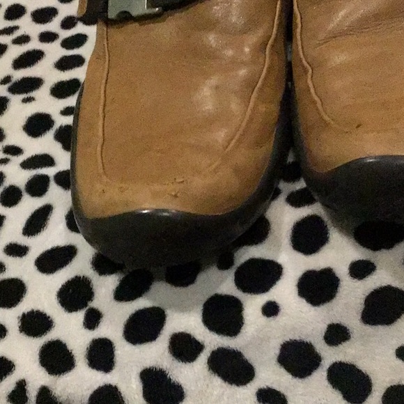 Prada Tan Brown Buckle Leather Loafer 8.5 Made in Italy - Picture 5 of 9